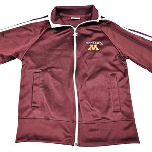 University of Minnesota Gophers Track‎ Jacket Maroon Streetwear College Sports